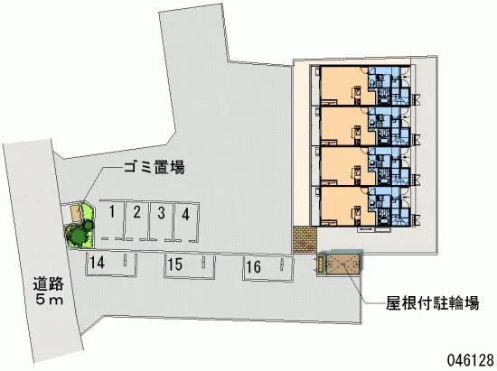 ★手数料０円★さいたま市西区佐知川　月極駐車場（LP）